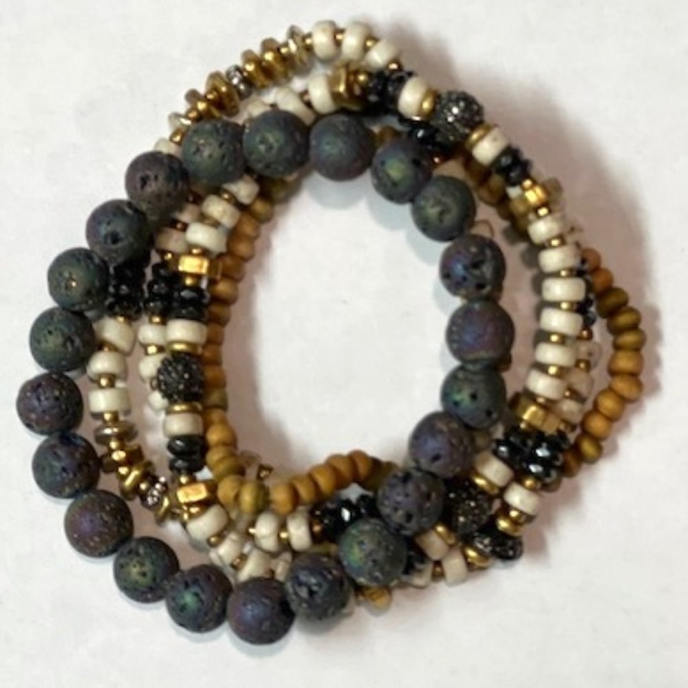 Stella & Dot Stackable Bracelet Set